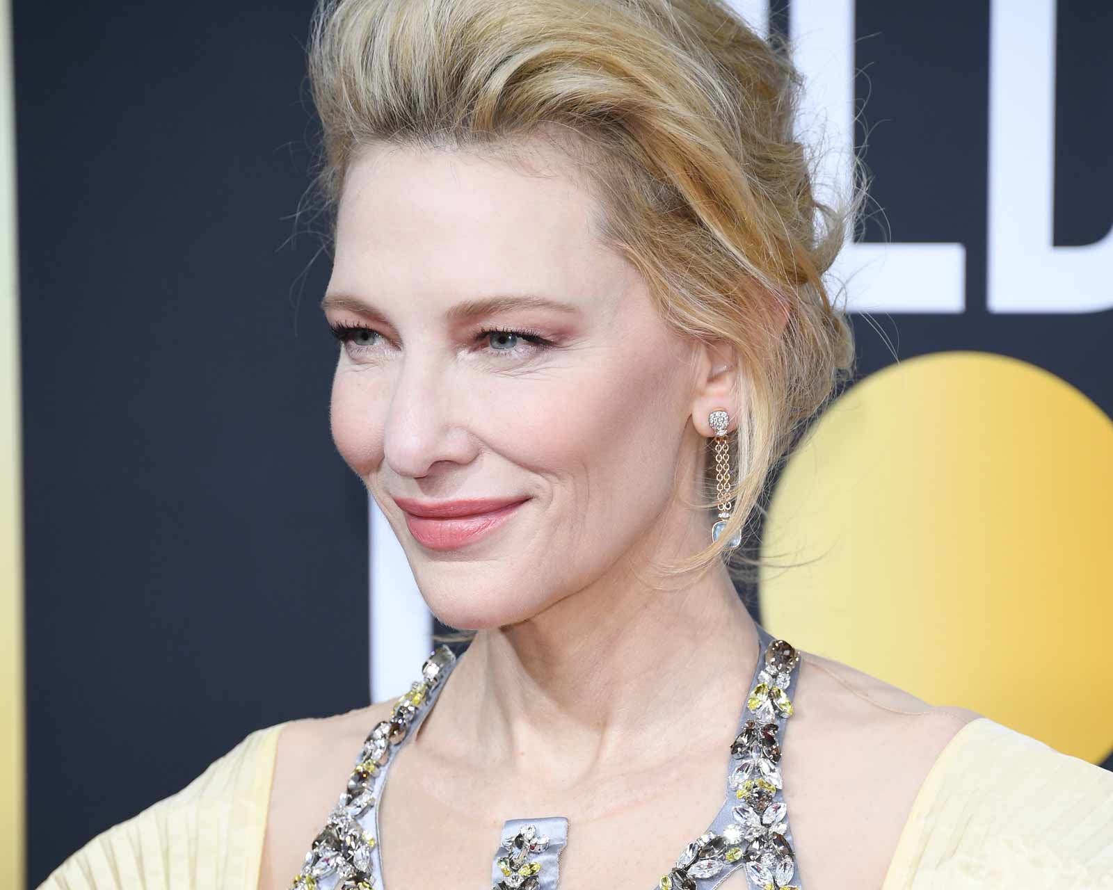 cate blanchett with hair styled by leonor greyl