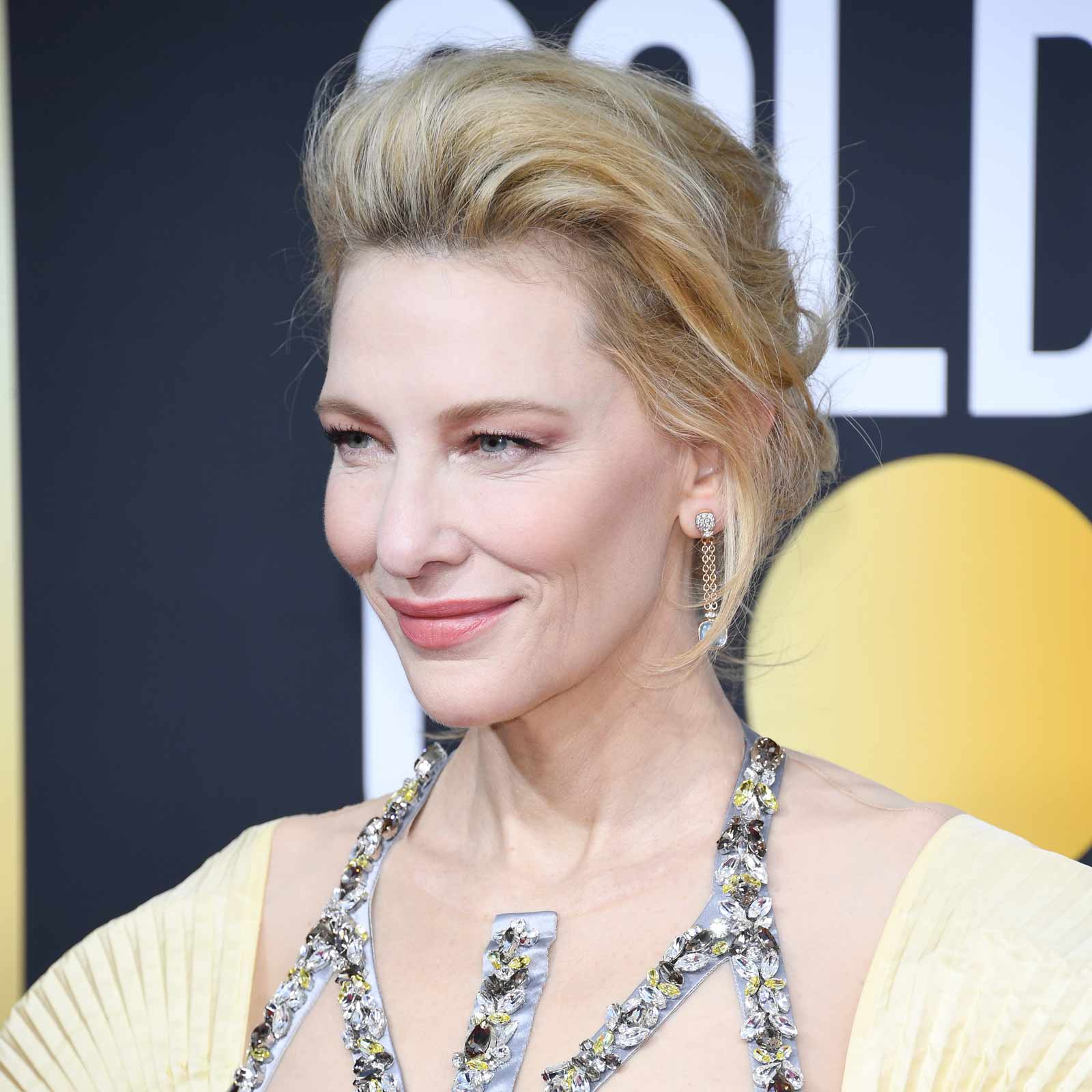 cate blanchett with hair styled by leonor greyl