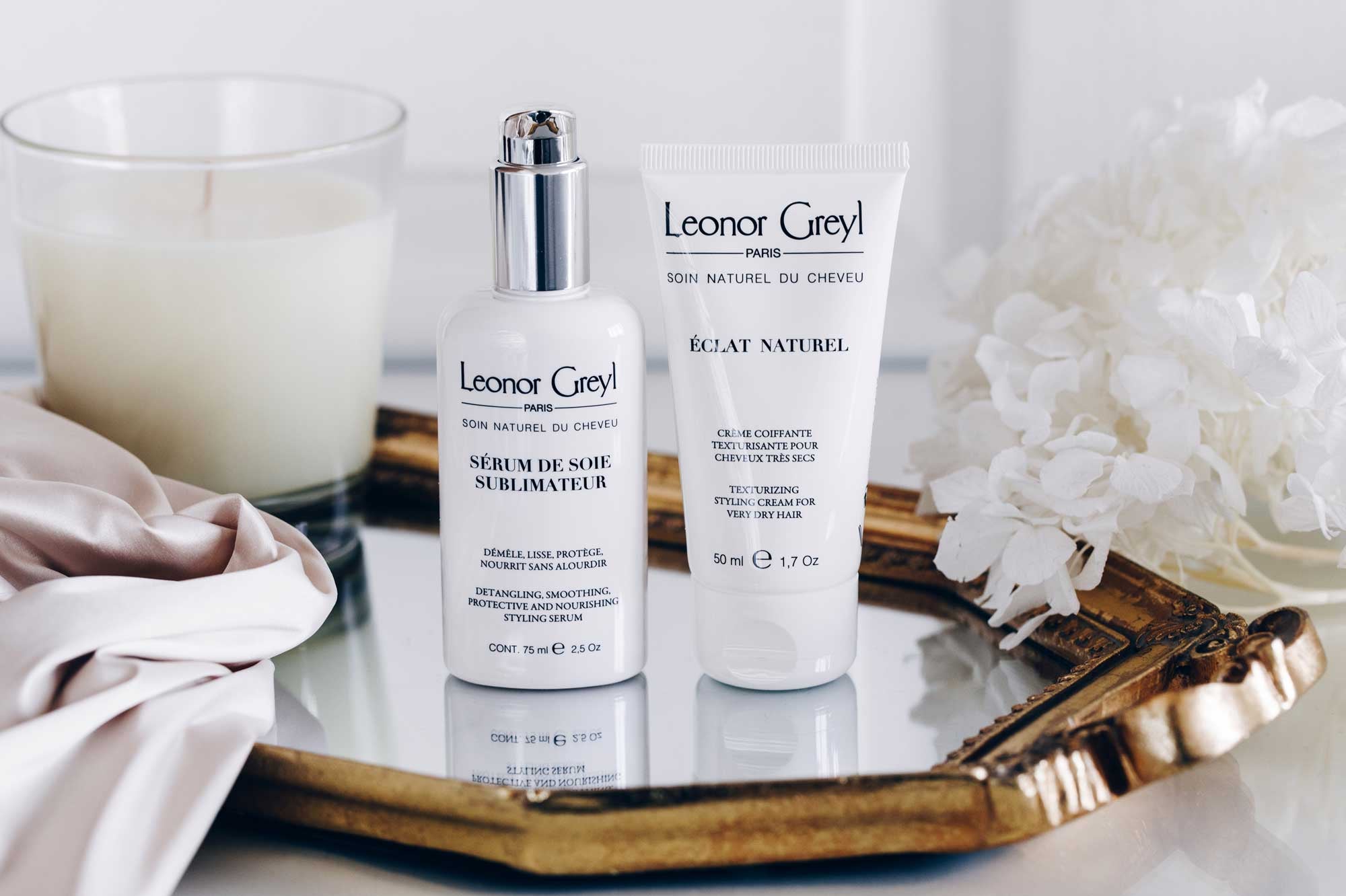 leonor greyl serum de soie sublimateur and eclat naturel