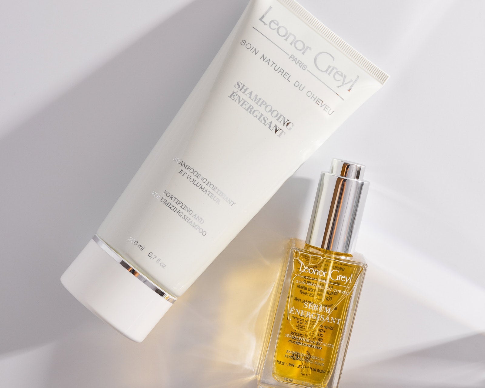 Leonor Greyl Hair Thinning Power Duo Serum Energisant and Shampooing Energisant