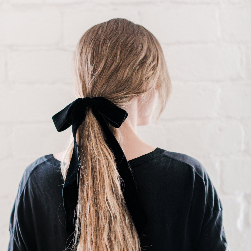 ponytail style with Leonor Greyl products