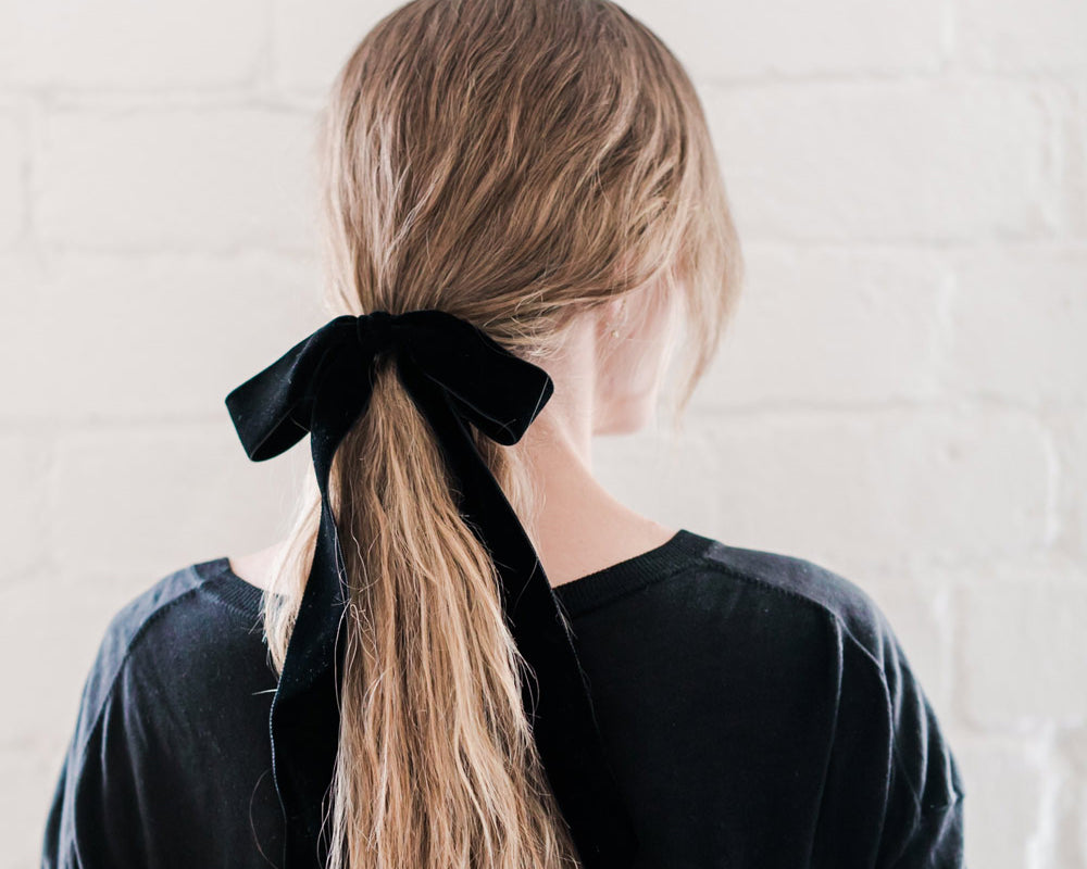 ponytail style with Leonor Greyl products