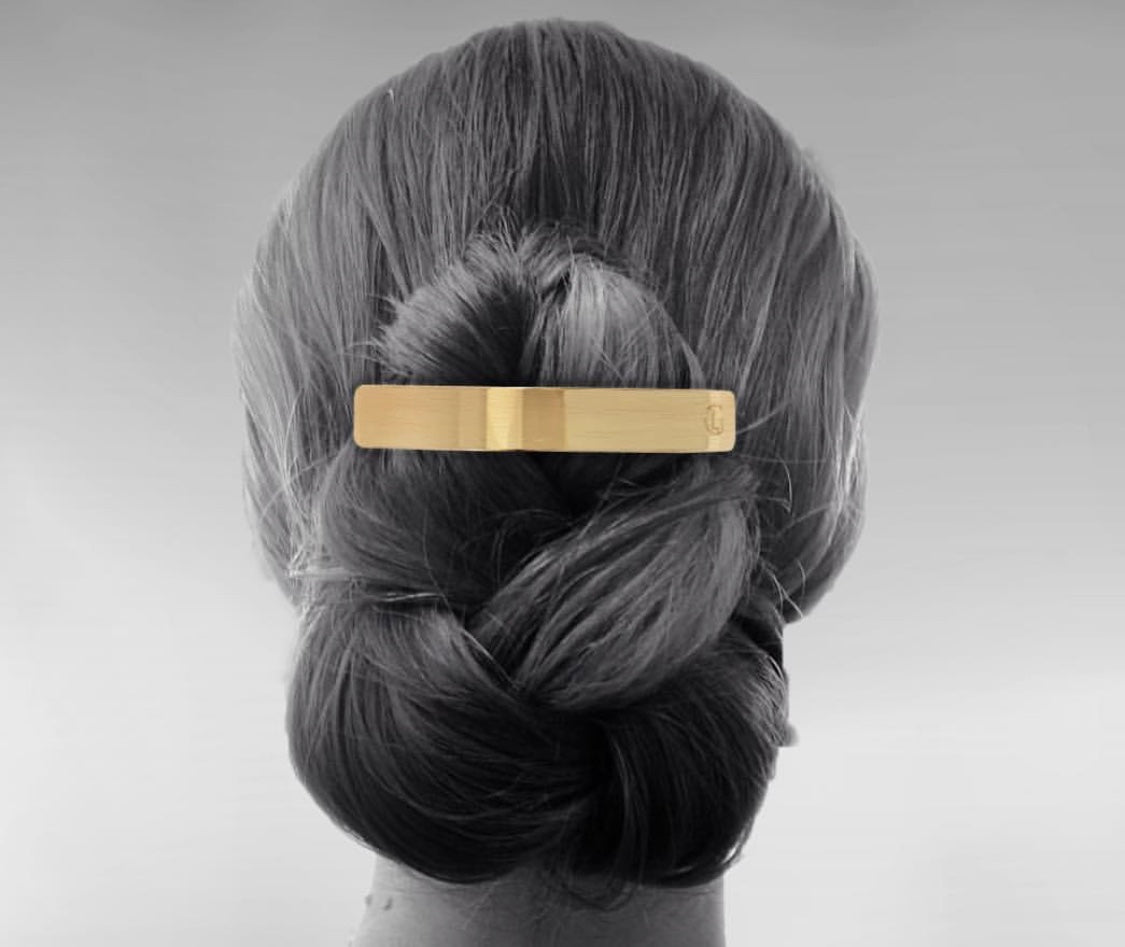 Gold Barrette