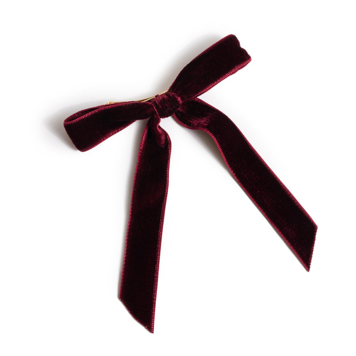 Leonor Greyl Trace Henningson hair bow in rouge