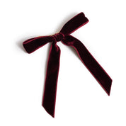 Leonor Greyl Trace Henningson hair bow in rouge