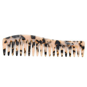 Leonor Greyl detangling comb in tortoise shell