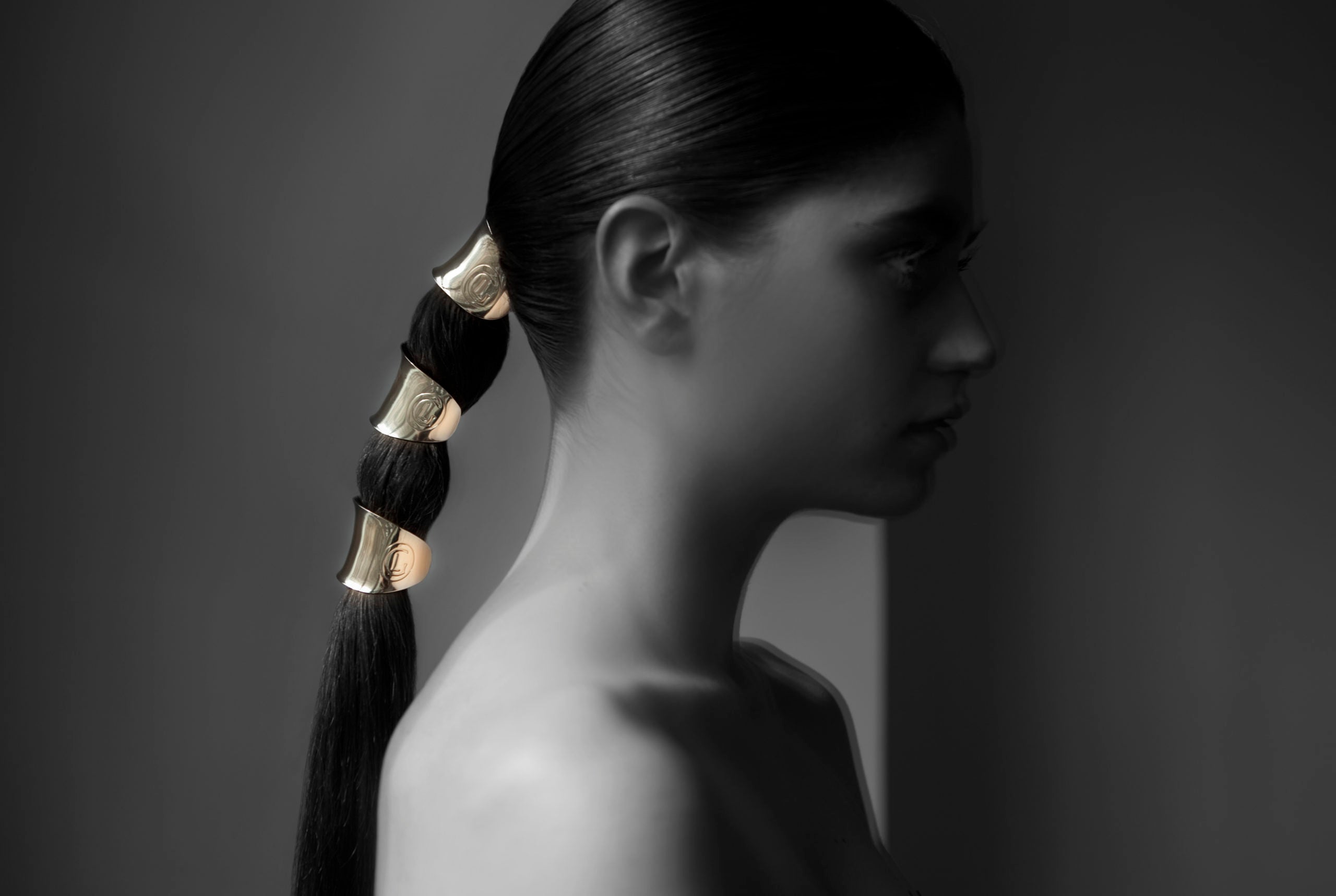 Gold Hair Cuff