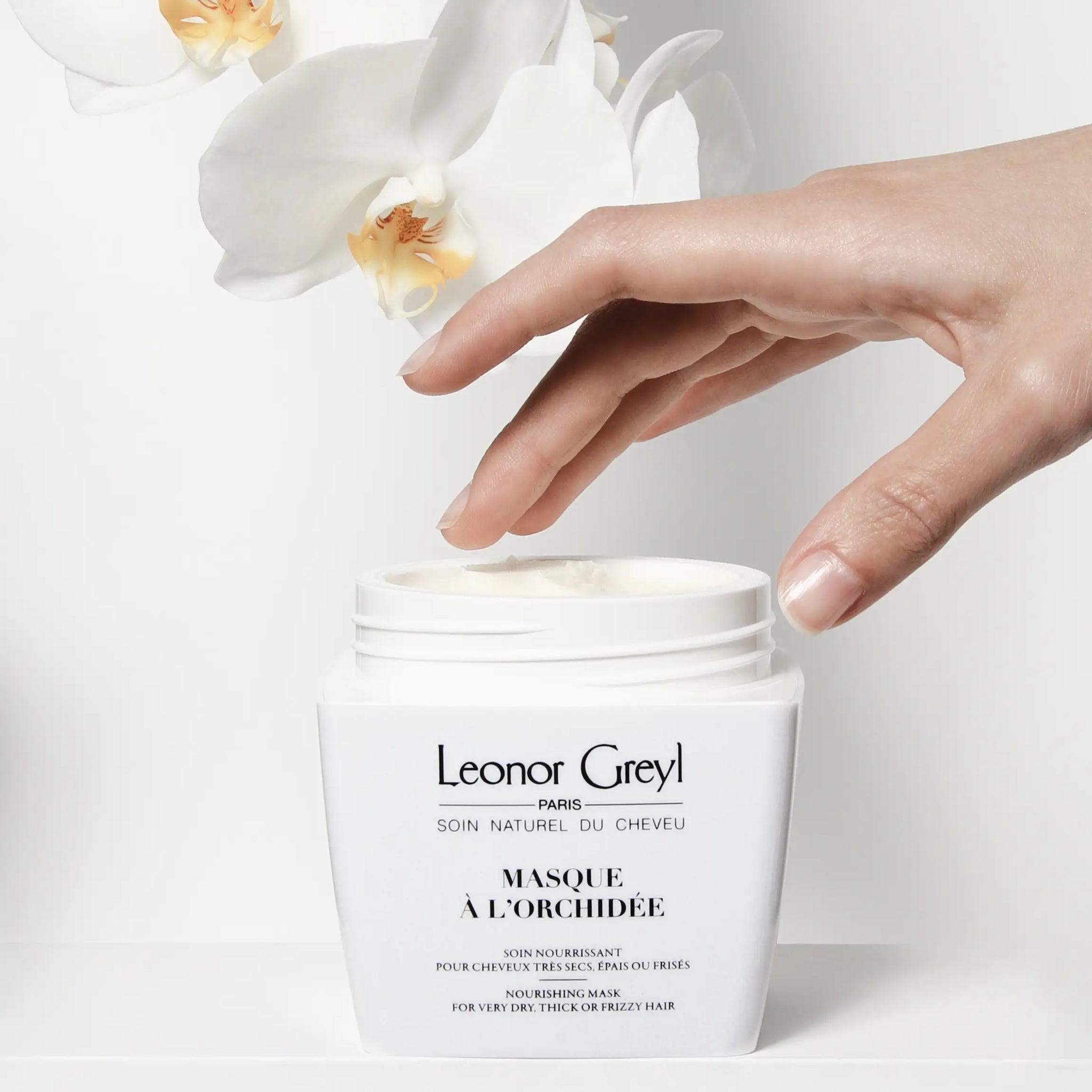 Masque à l'Orchidée | Deep Conditioning Hair Mask for Thick Hair