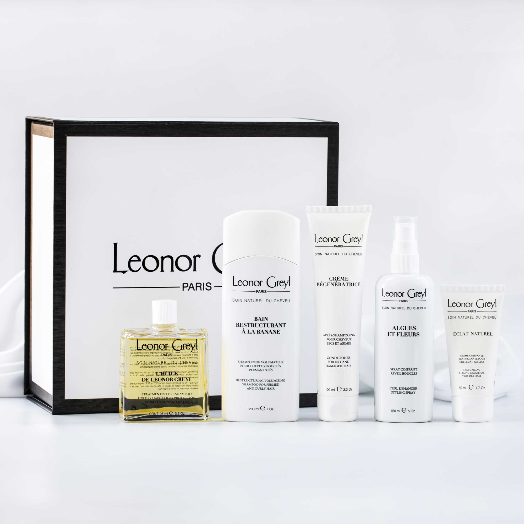 leonor greyl curly hair treatment collection