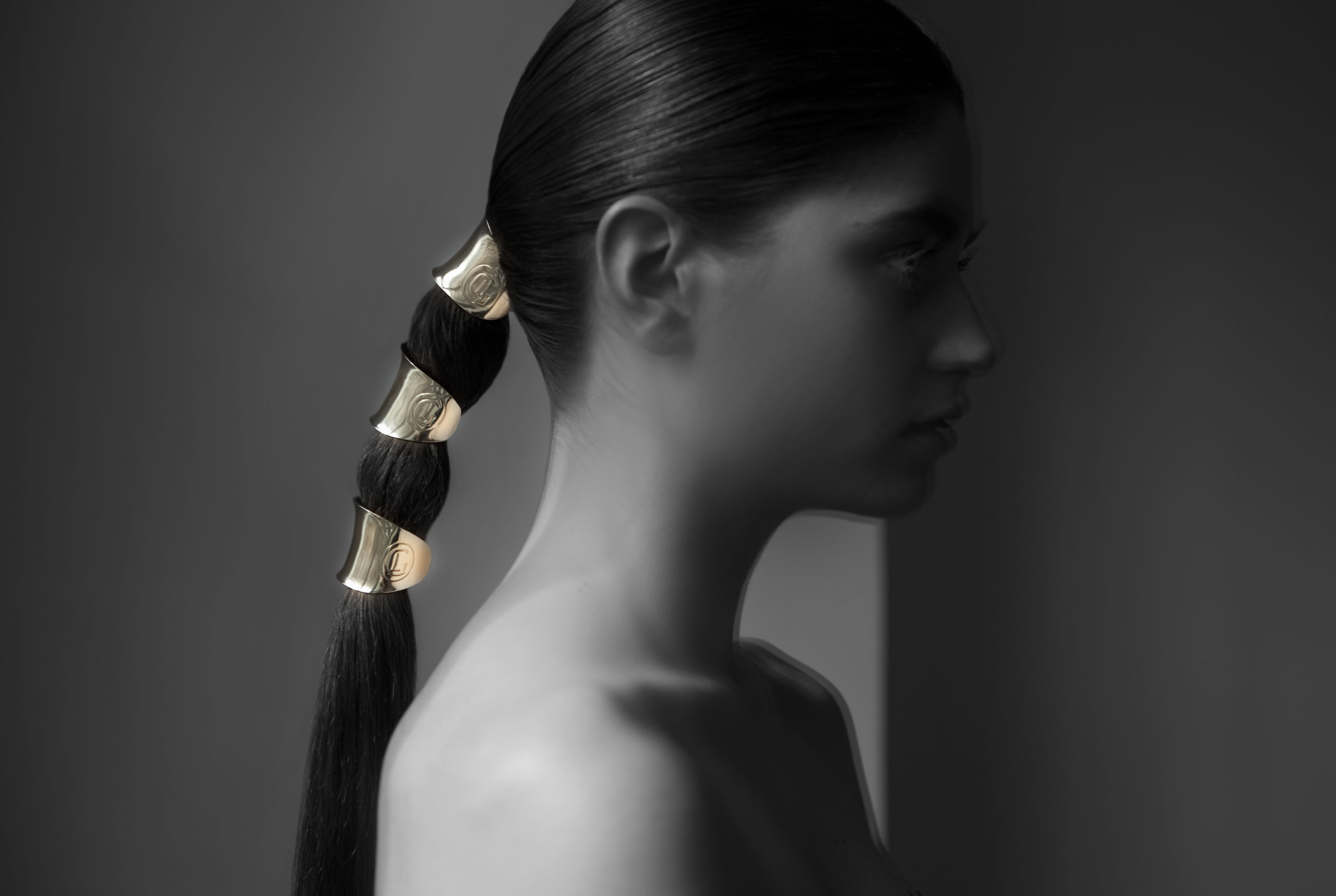 Gold Hair Cuff - Leonor Greyl USA